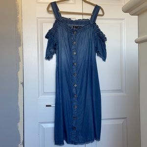Denim dress